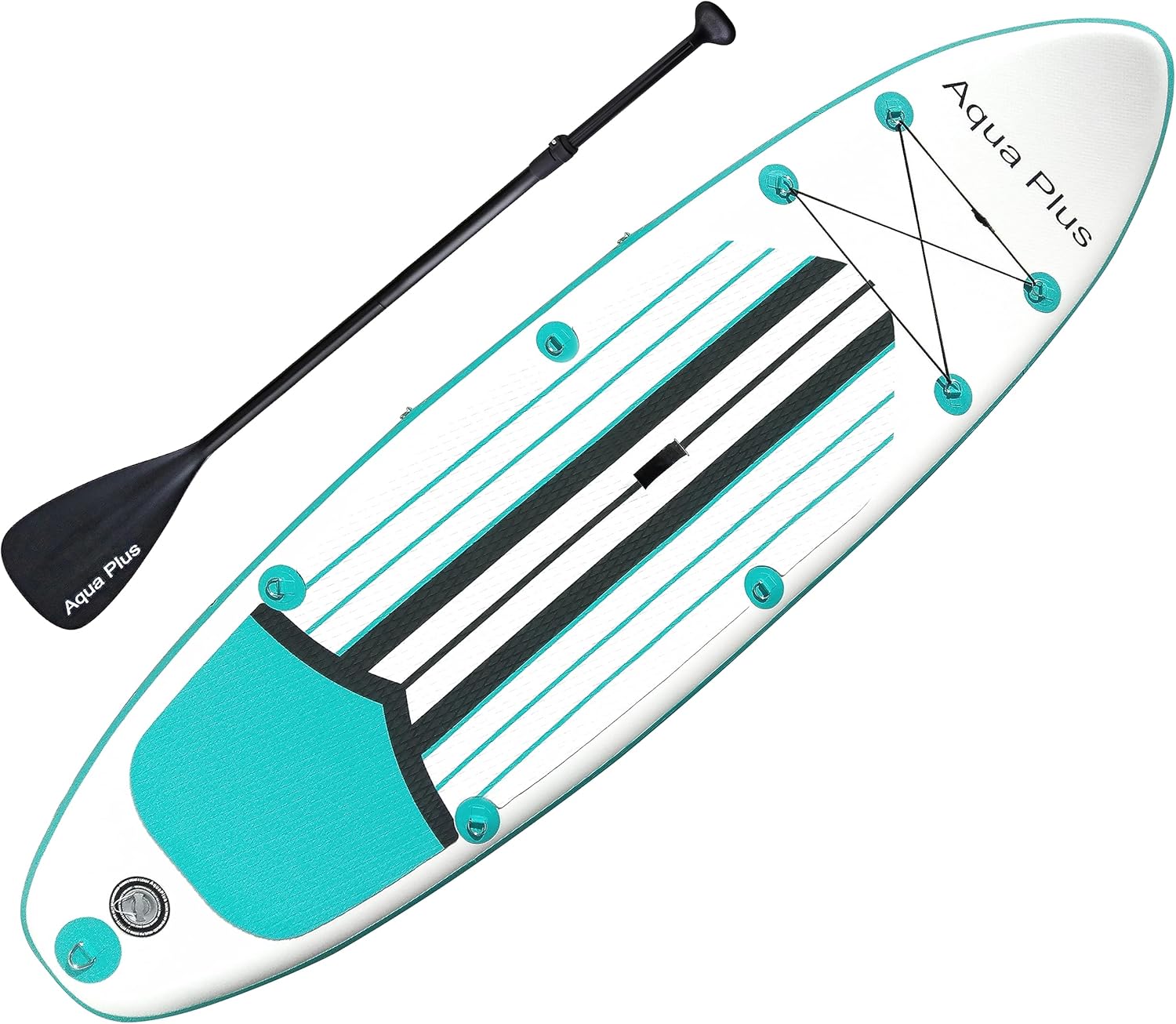 Aqua Plus - SUP Gonflable 15cm - planche à pagaie, set complet