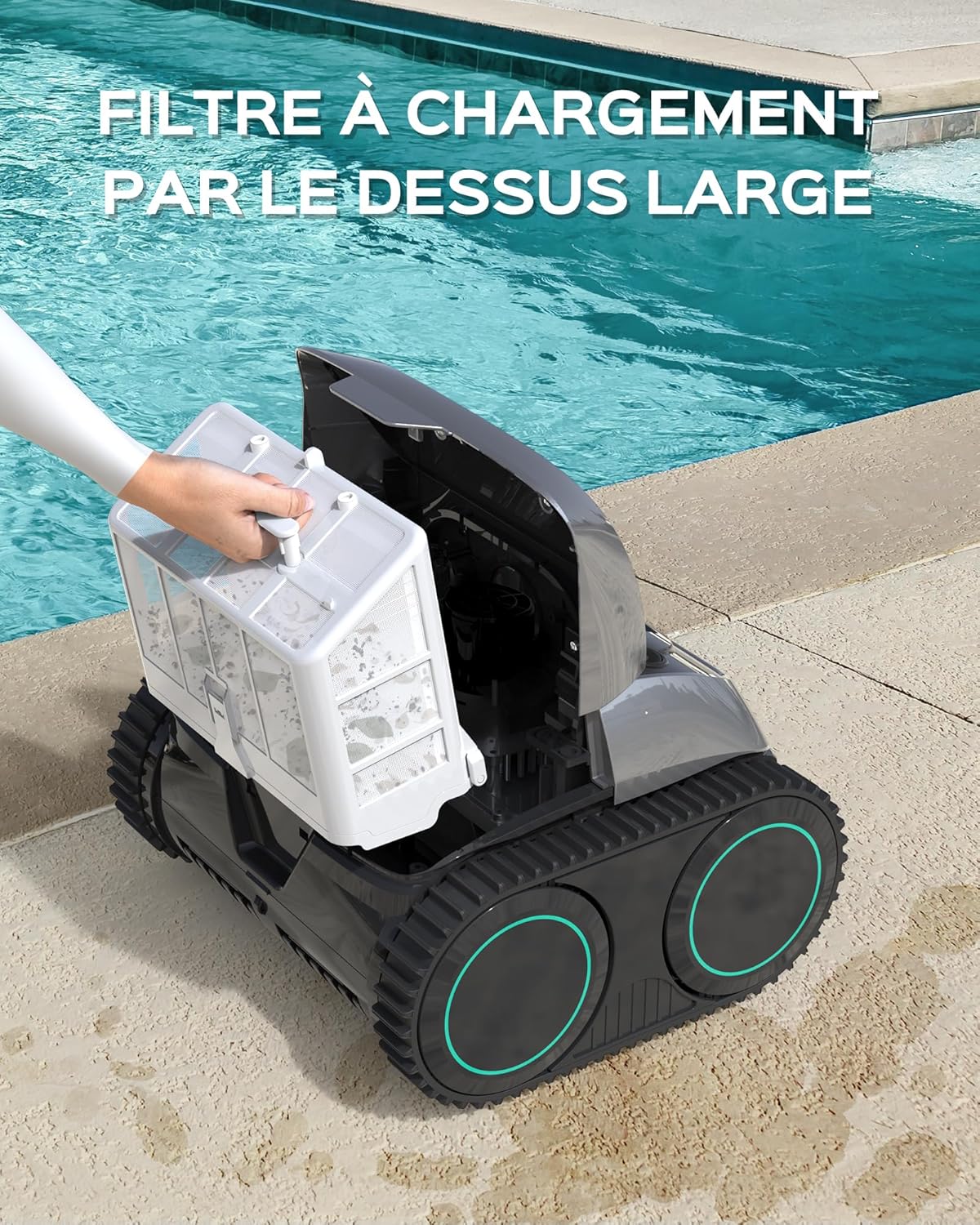 WYBOT - C1-Plus série pool robot - 160min/160m² - navigation intelligente