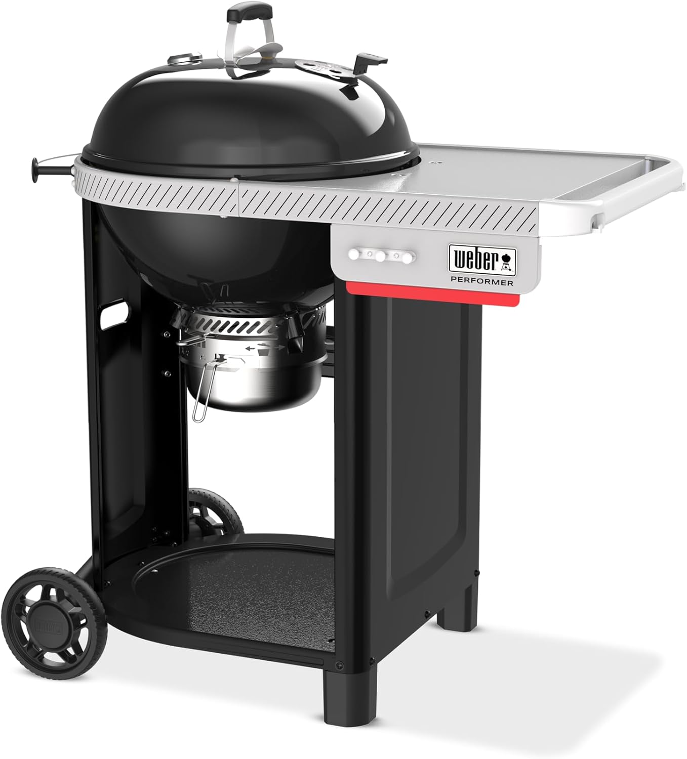 Weber - Performer série - 57 cm - barbecue charbon, couvercle acier, tablette, One-Touch, thermomètre