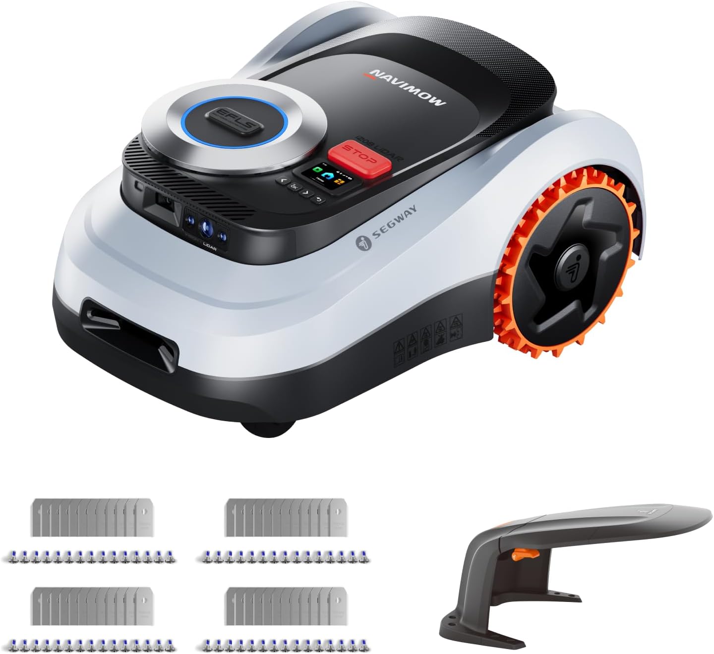Segway - Navimow i208 - robot tondeuse, LiDAR, 45% pente, 4G, i208