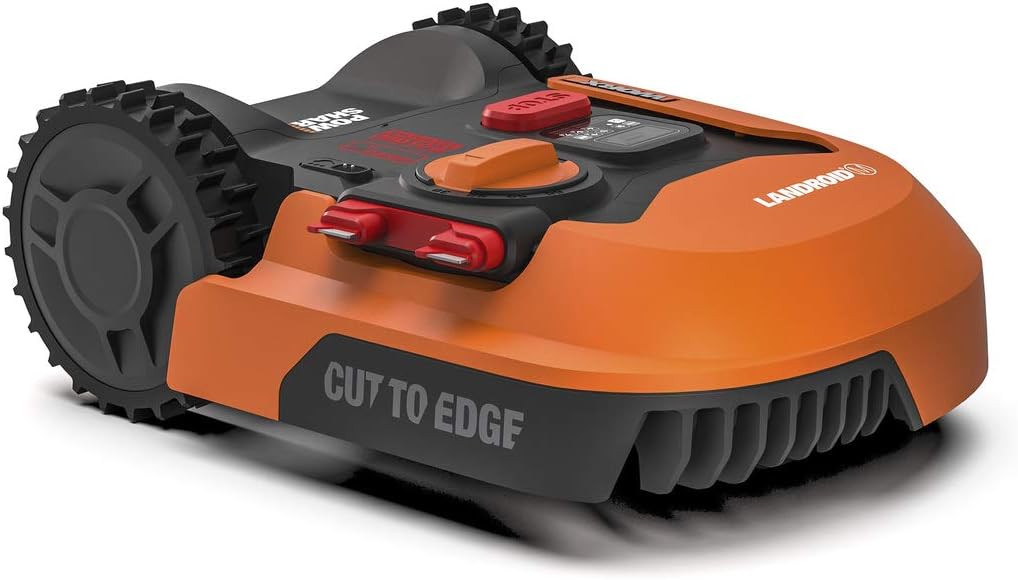 WORX - Landroid Série - 700 m², pente 35%, bordures, WR142E