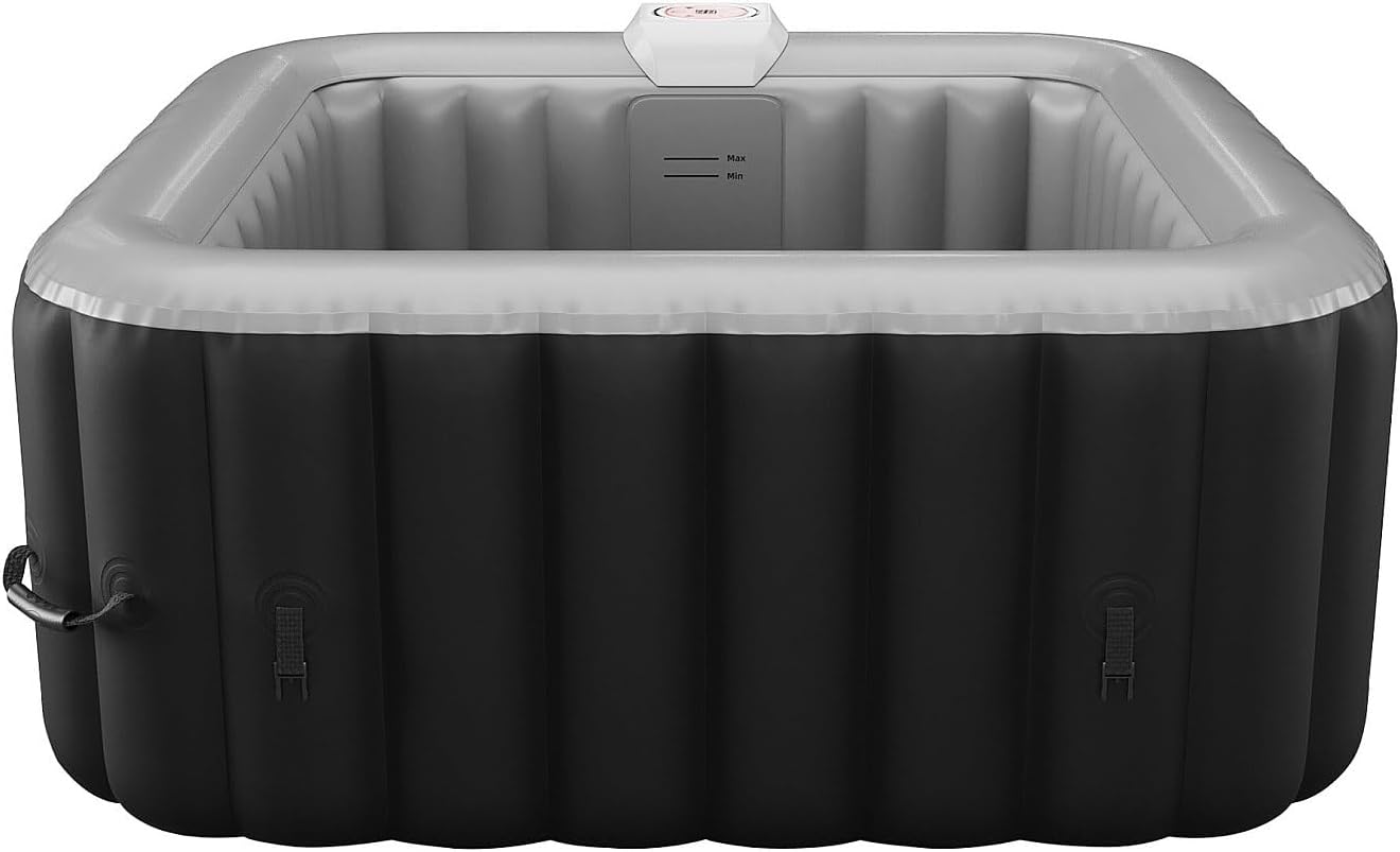 Vente-unique - spa gonflable B-Cosy II - 4 places 154x154x65 cm - 120 buses d'air