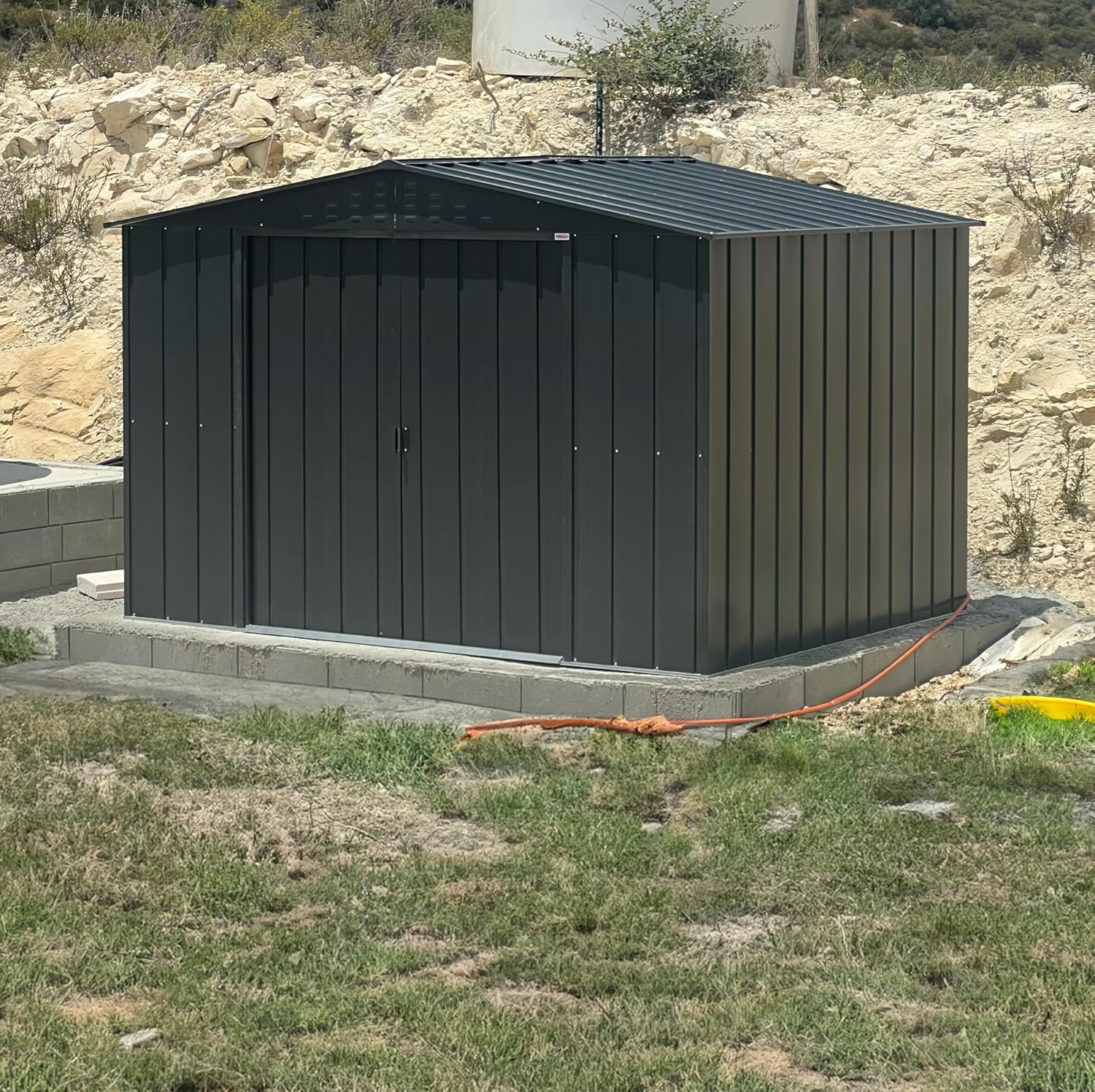 Duramax - TOP Shed - 10x8 - abri jardin acier galvanisé solide