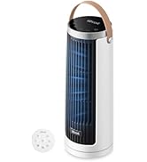 Levoit Ventilateur Colonne 20 dB Ultra Silencieux, Ventilateur de Table Moteur DC, Puissance jusq...