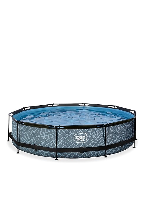 EXIT Toys Piscine Ronde Stone