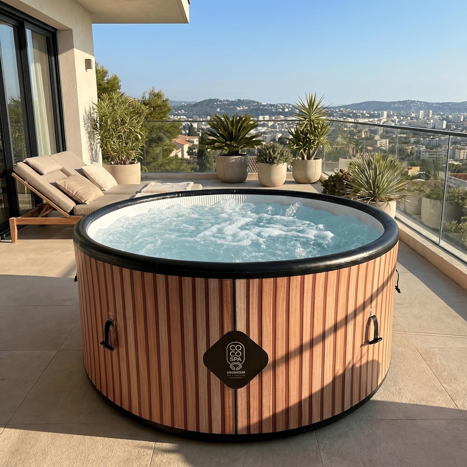 COCO SPA - Rio Spa - 150 cm, 800 L - 140 jets, 2-4 pers., 2240 W