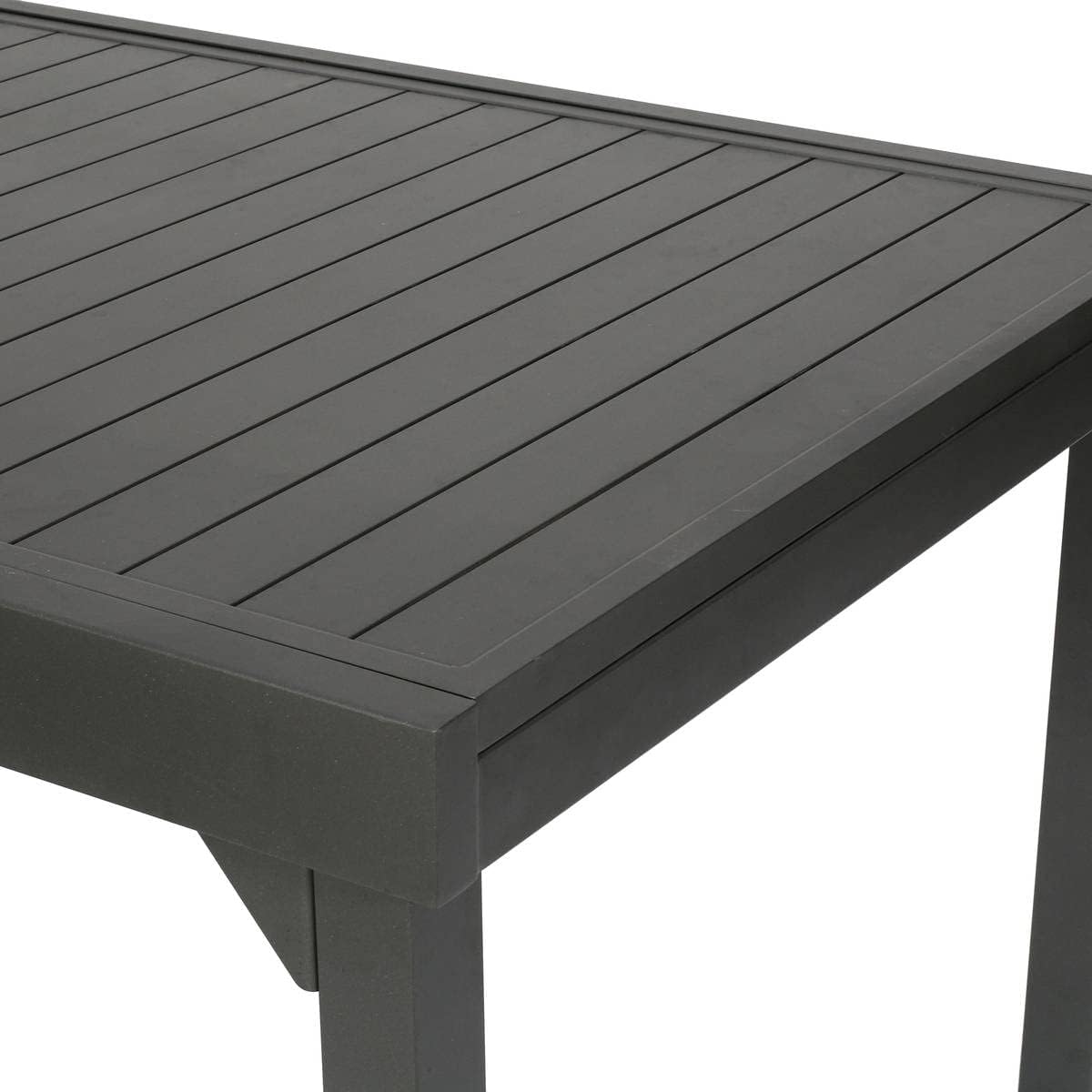 Hespéride - Piazza - 230/340x100 cm - table extensible 12 places, aluminium antirouille