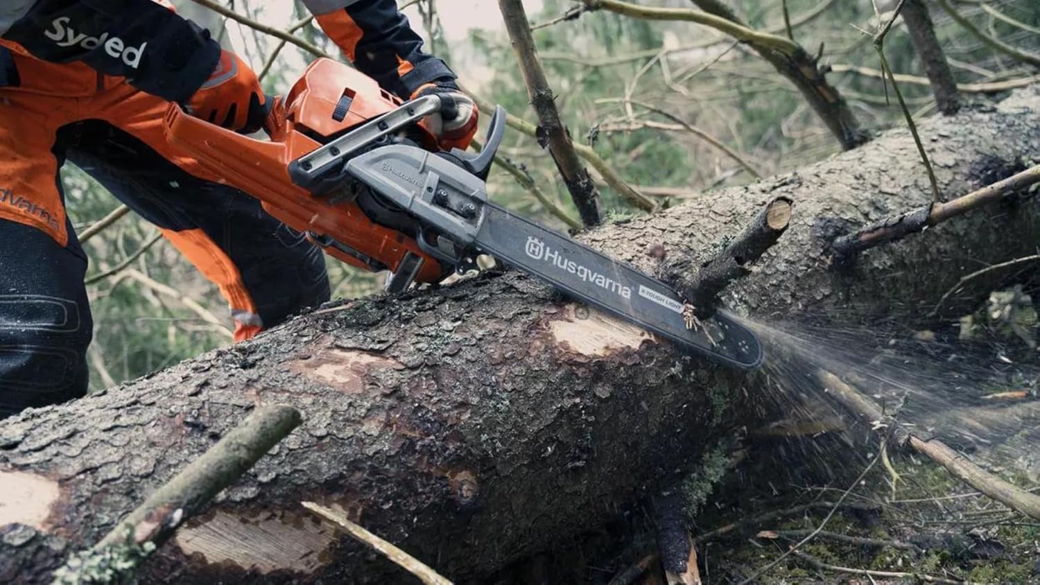 Husqvarna - tronçonneuse série XP - 572 mm - moteur puissant, coupe rapide