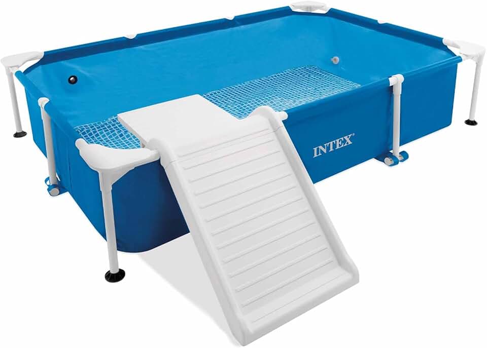 Intex - Piscine Tubulaire Animaux rectangulaire - kit complet - 48404NP