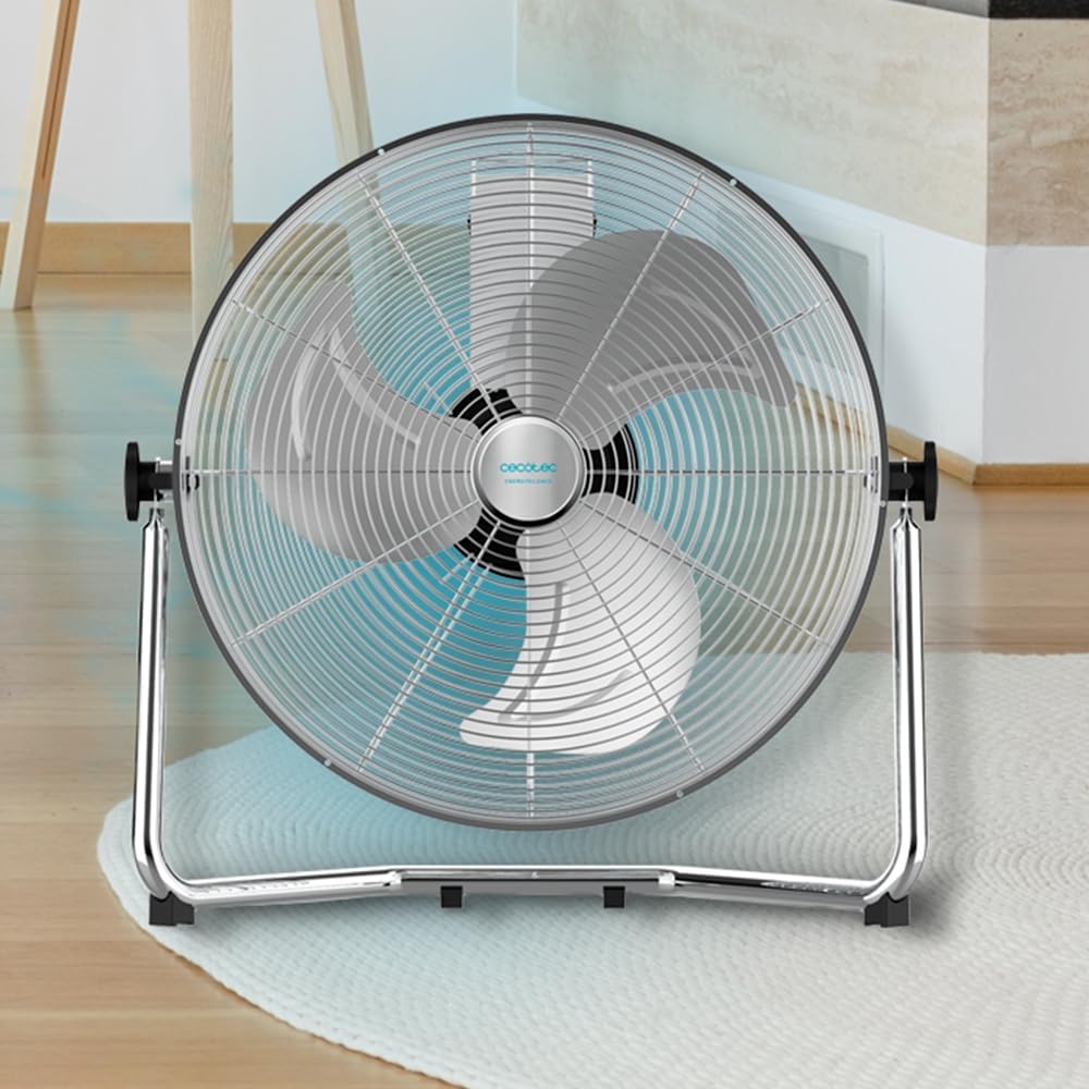 Cecotec Ventilateur Industriel EnergySilence 3000 Pro. 90 W, 16’’ avec 3 pales, Moteur en cuivre et 3 vitesses (4300 Pro)