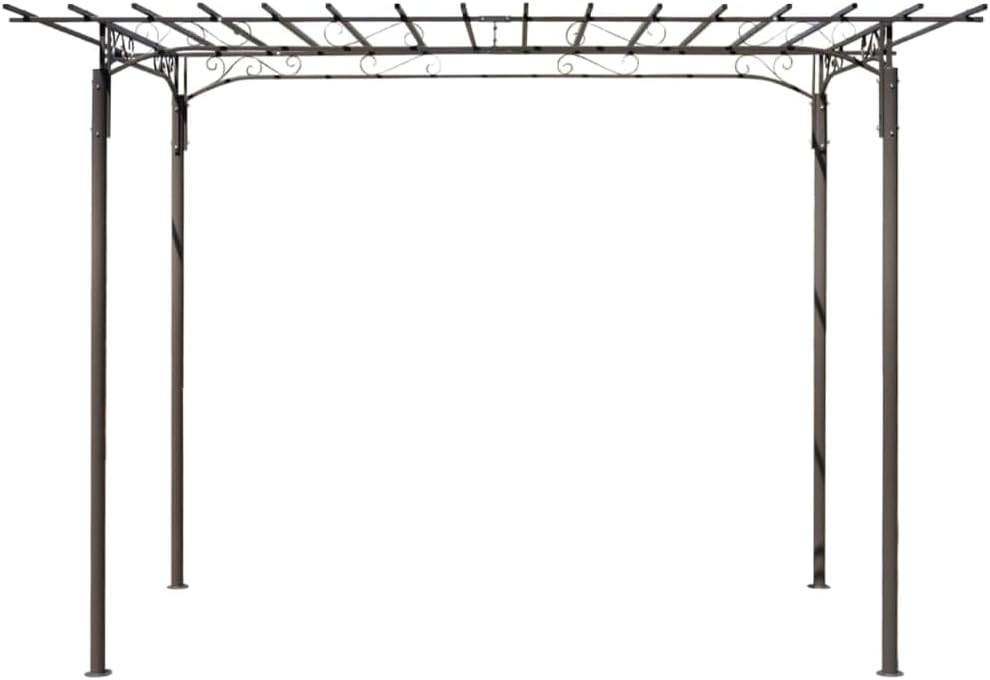 vidaXL - tonnelle jardin acier - 3x6 m - chapiteau réception robuste