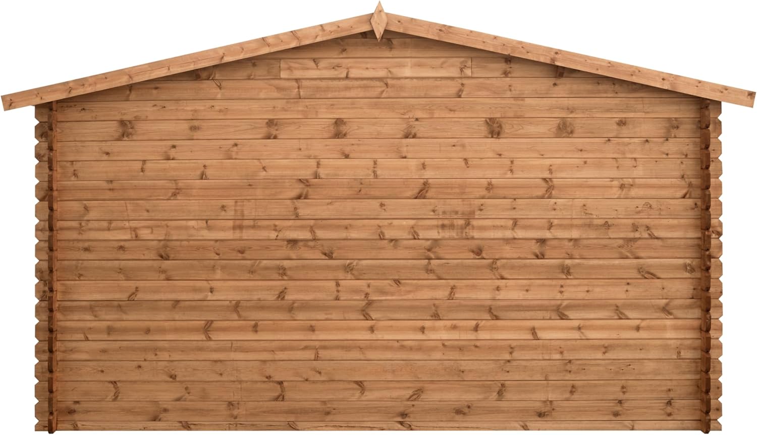 Abri de Jardin en Bois traité, EP 28mm, Surface utile 9.9m² INT043