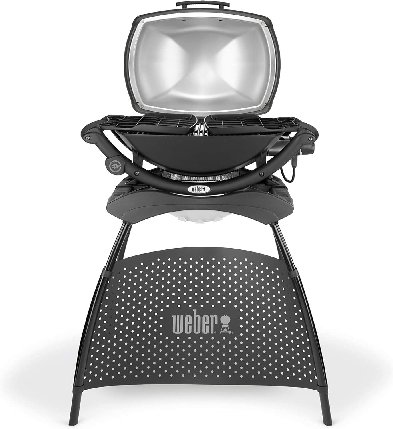 Weber - Q2400 série - 54x39 cm - grille fonte, support et tablettes 55020853