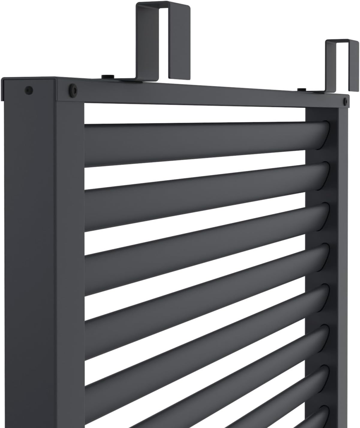 IDMarket - Pergola bioclimatique acier 3x4m lames orientables gris