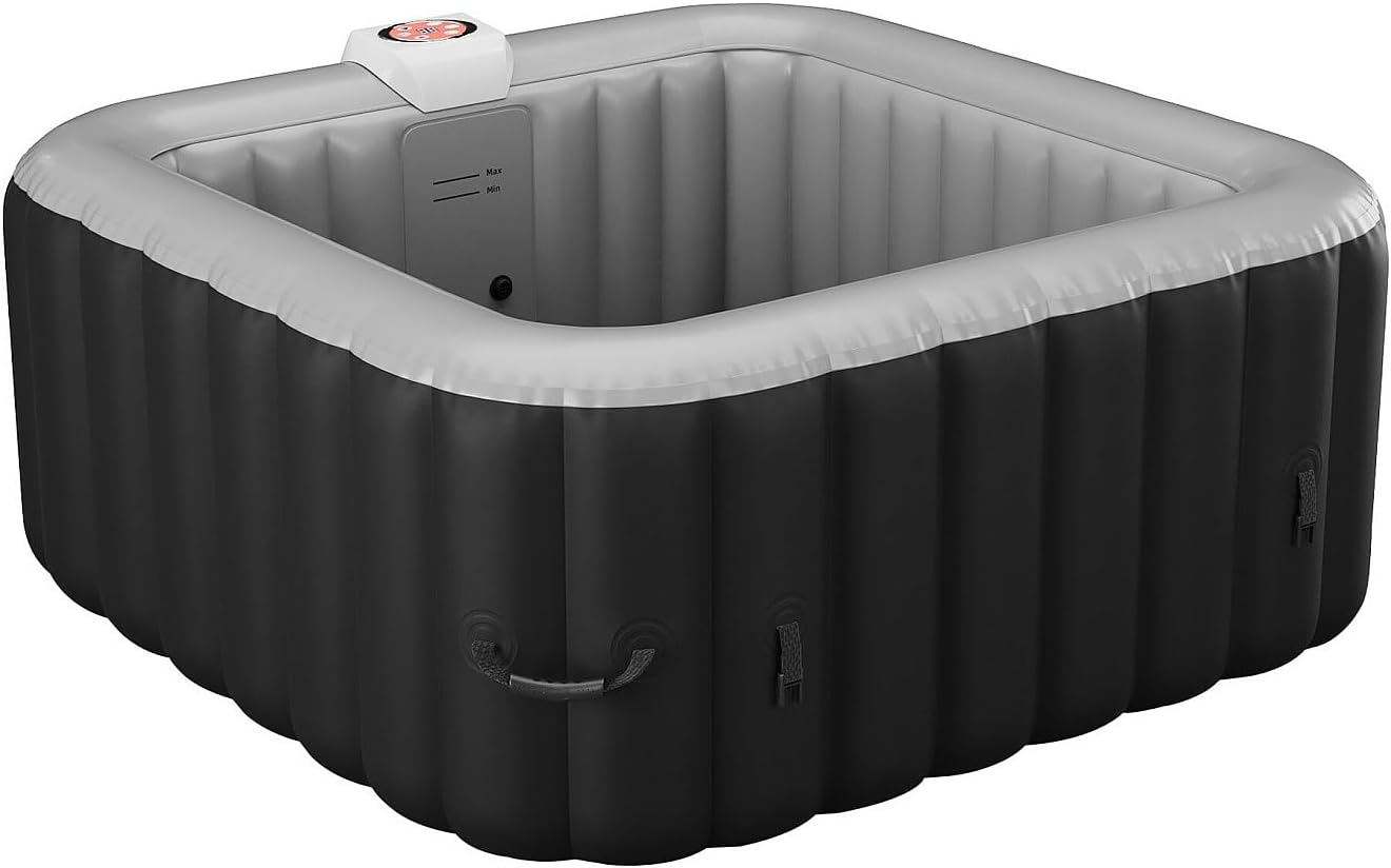 Vente-unique - spa gonflable B-Cosy II - 4 places 154x154x65 cm - 120 buses d'air
