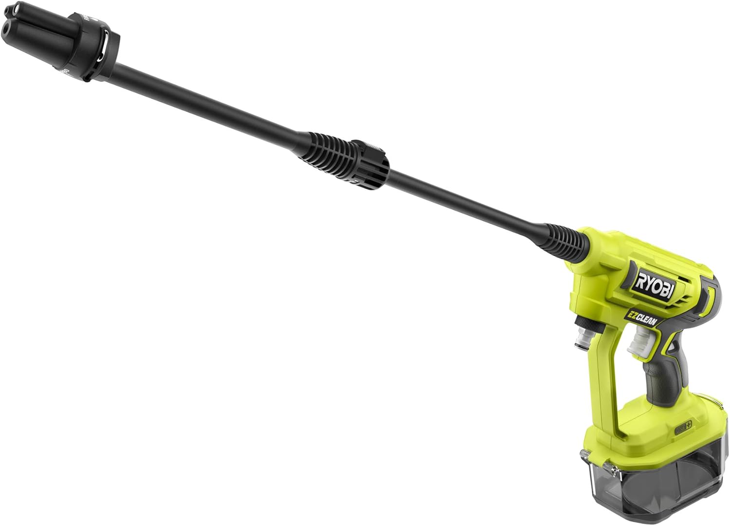 RYOBI - pistolet haute pression 18V One+ - 22 bar - léger, réservoir intégré, sans batterie - RY18PW22A-0