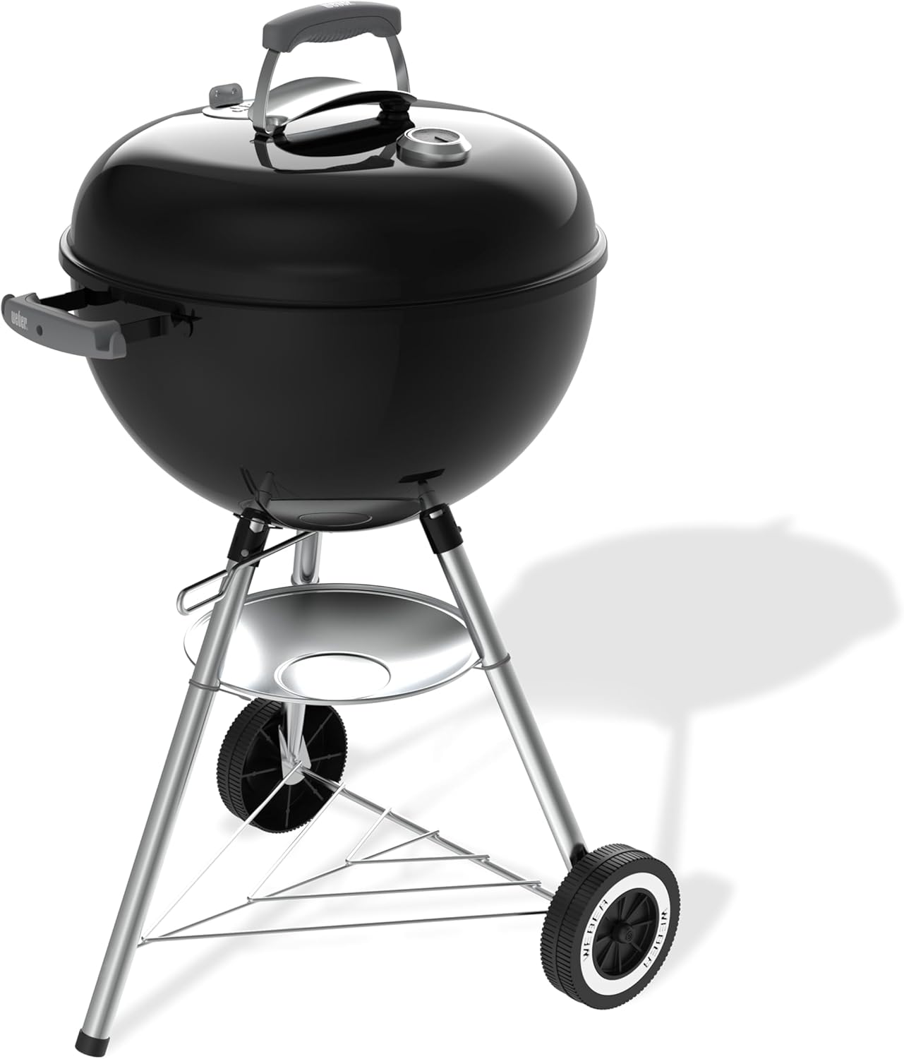 Weber - Original Kettle série - 47 cm - acier émaillé, One-Touch, thermomètre, roulettes