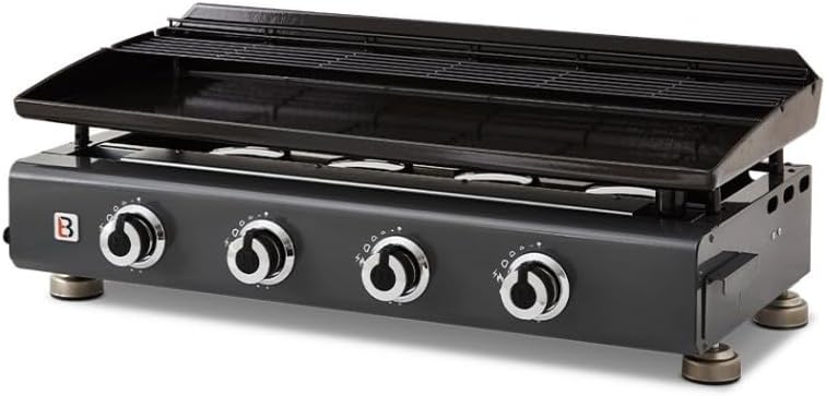 Brasero - Silvia II G série - 84x34 cm - 4 brûleurs, acier, 12 convives, 10 kW, SILVIAIIG