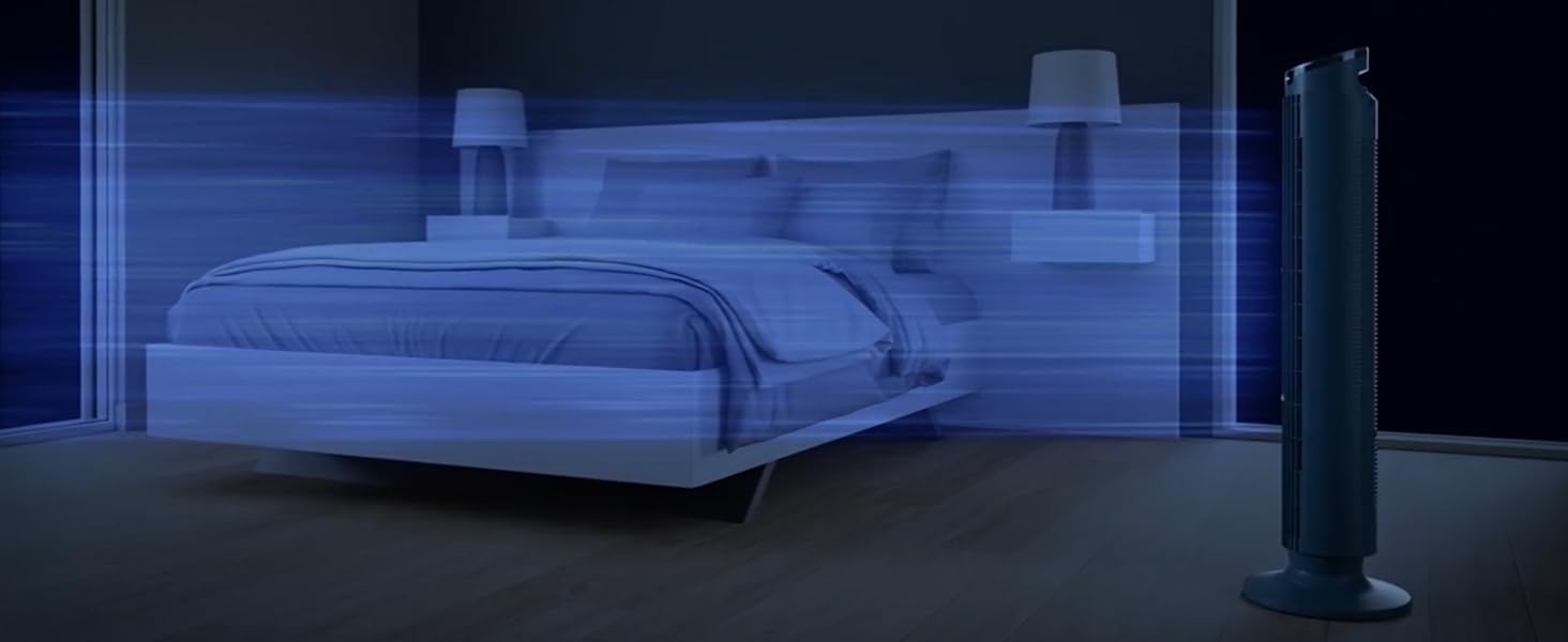 Séquence d'images promotionnelles teintées de bleu foncé montrant des silhouettes d'appareils électroniques ou d'appareils dans un style minimaliste sur fond dégradé.