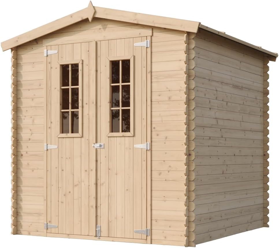 Abri jardin bois traité 3.53 m2,