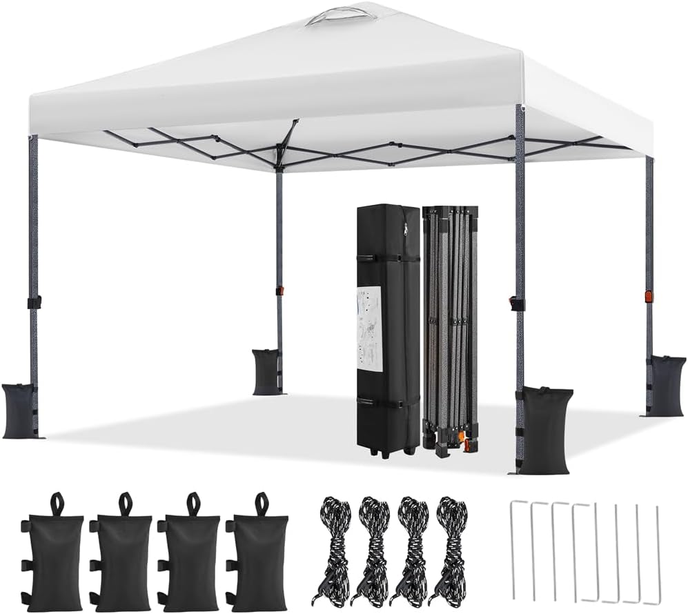 Yaheetech - tonnelle pliante 3x3 m - imperméable, sac de transport