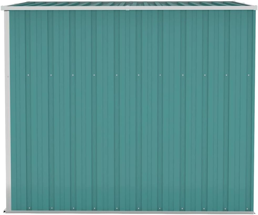 Générique Abri de Jardin Mural Vert 118x194x178 cm )