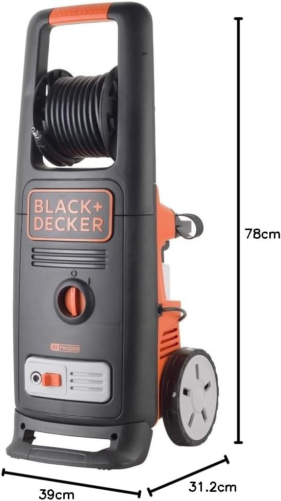 Black+Decker nettoyeur haute pression 2200W, 150 bars, 440l/h BXPW2200PE