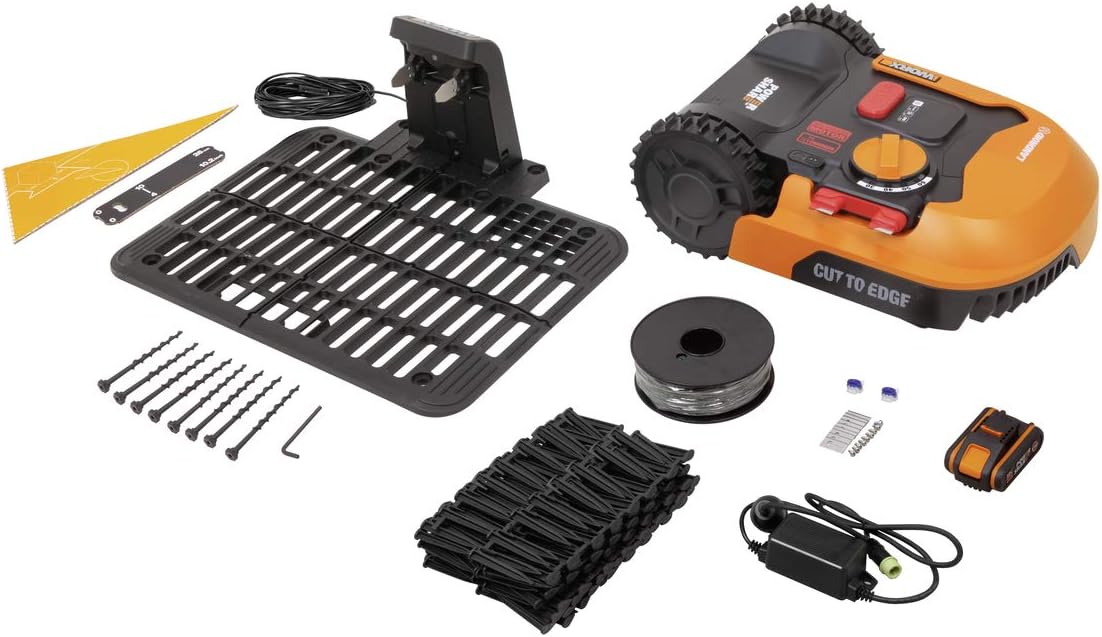WORX - Landroid robot tondeuse 500m², connecté, autonome, WR141E