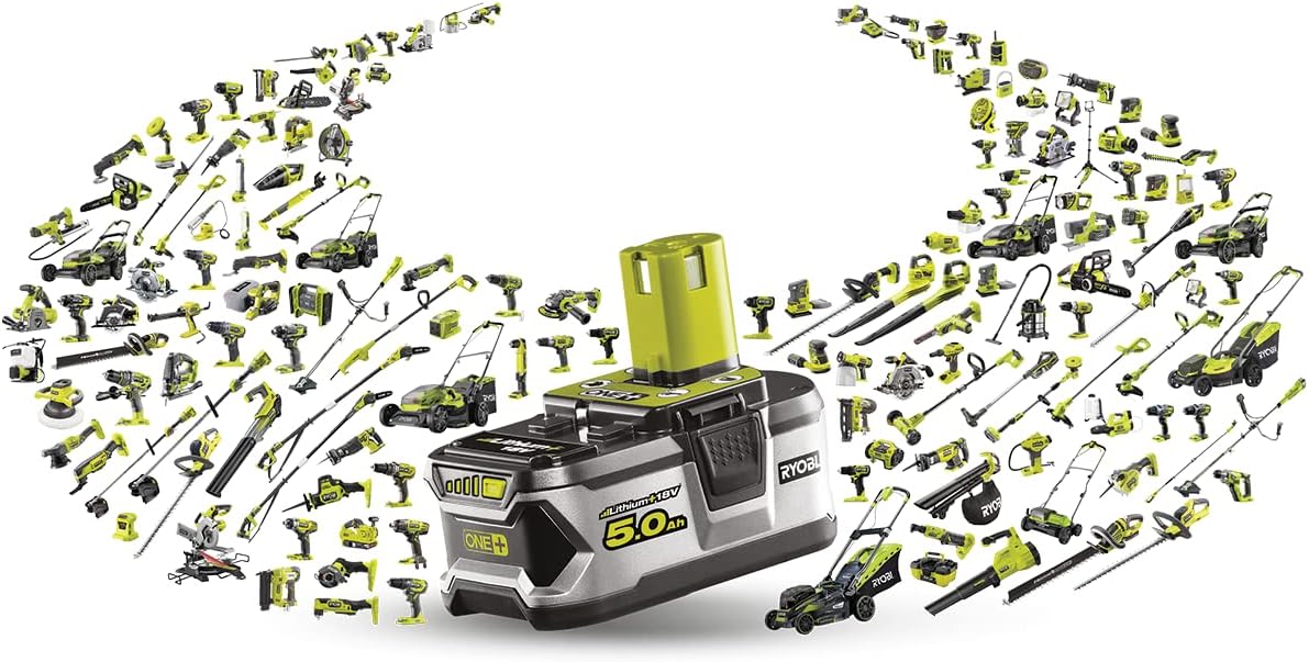 RYOBI - Nettoyeur sol One+ 18V - 16,2 cm - Brosse nylon, poignée ergonomique - RY18PCB-0