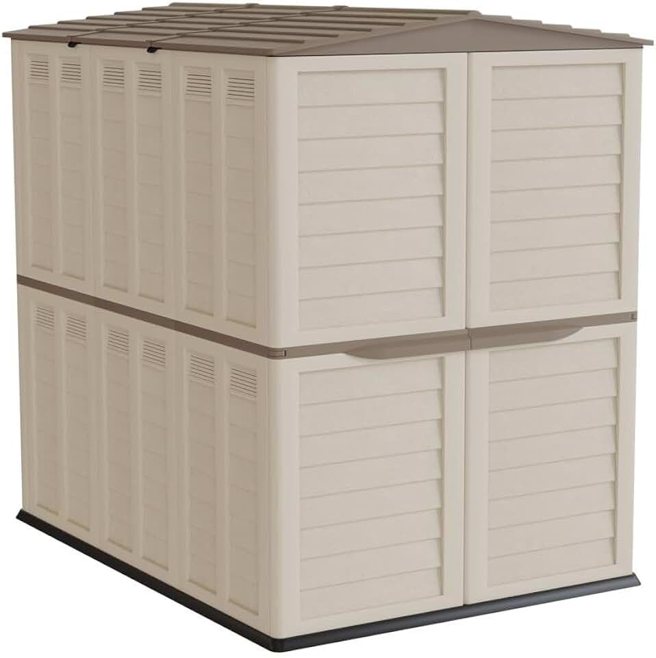 Art Plast - Abri de Jardin XL 3,14m², double paroi, anti-UV, 5500L