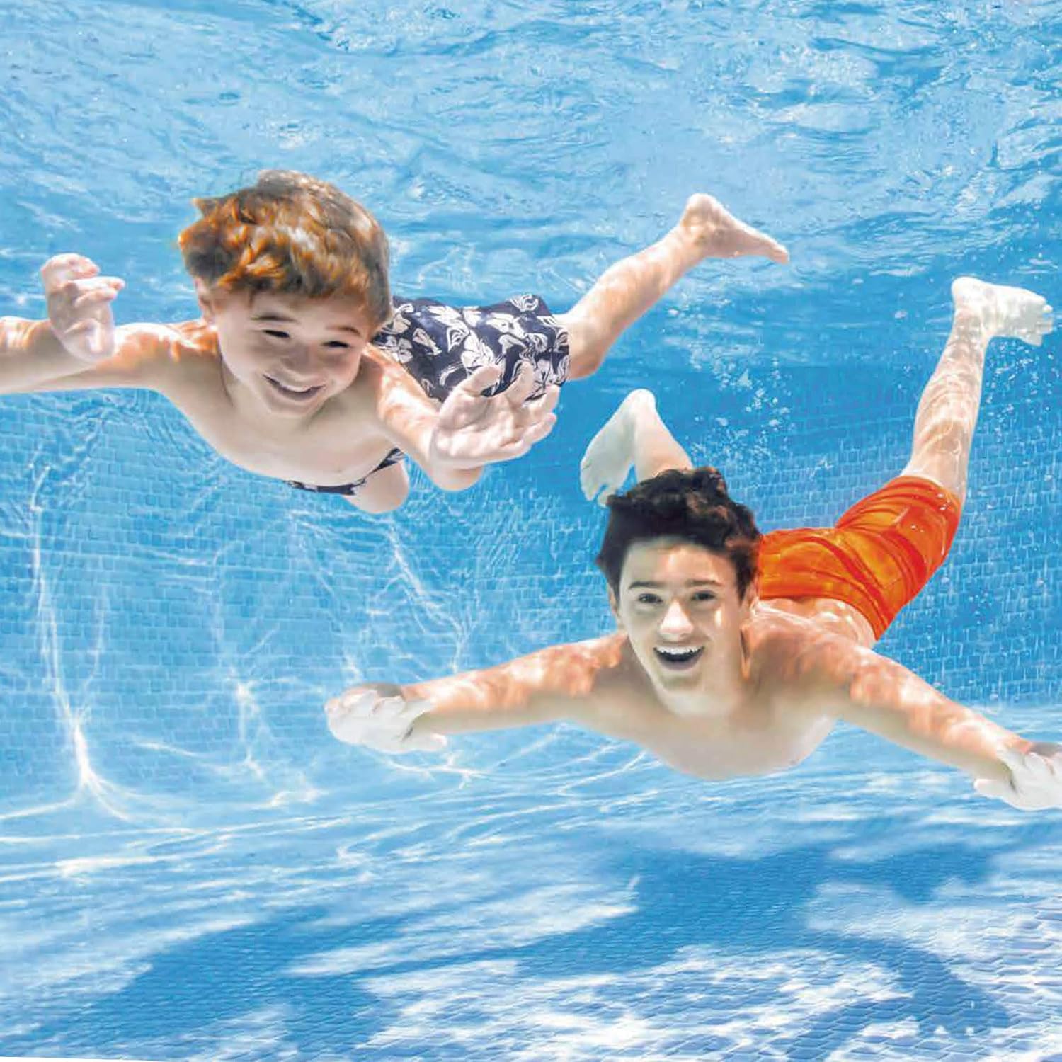 Intex - piscine cadre rectangulaire Pink - 2,20x1,50x0,60m - robuste, facile à installer - 28266NP