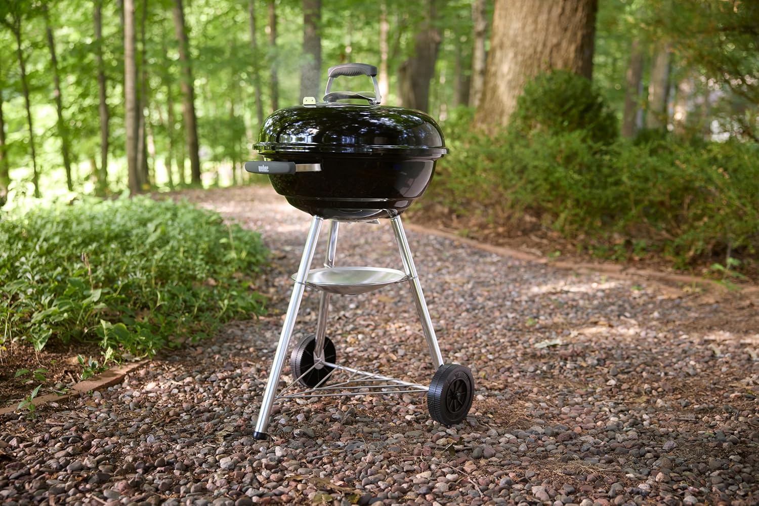 Weber - Compact Kettle 2026 - 47 cm - barbecue charbon, grille 3 niveaux