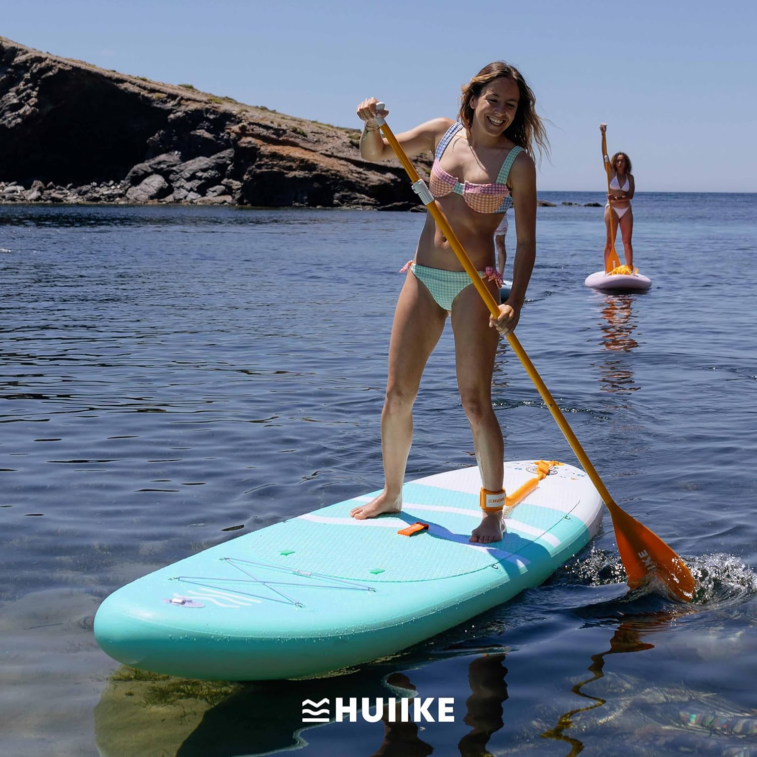 HUIIKE - paddle gonflable adulte - 305x84x15 cm - stable, résistant, accessoires inclus