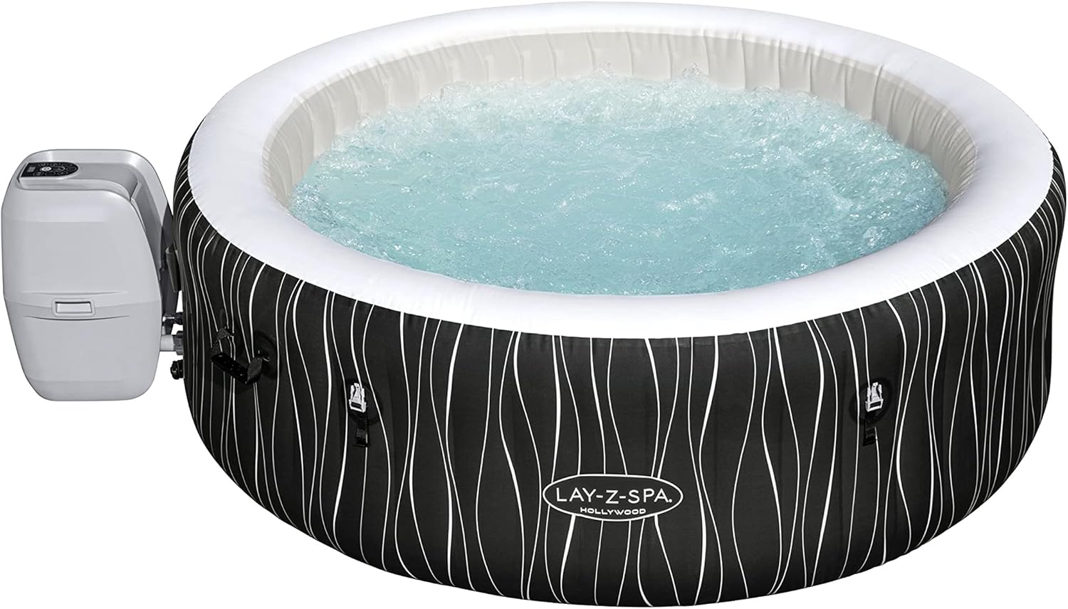 Bestway - LAY-Z-SPA Hollywood - 196x66cm - 4-6 personnes, Airjet