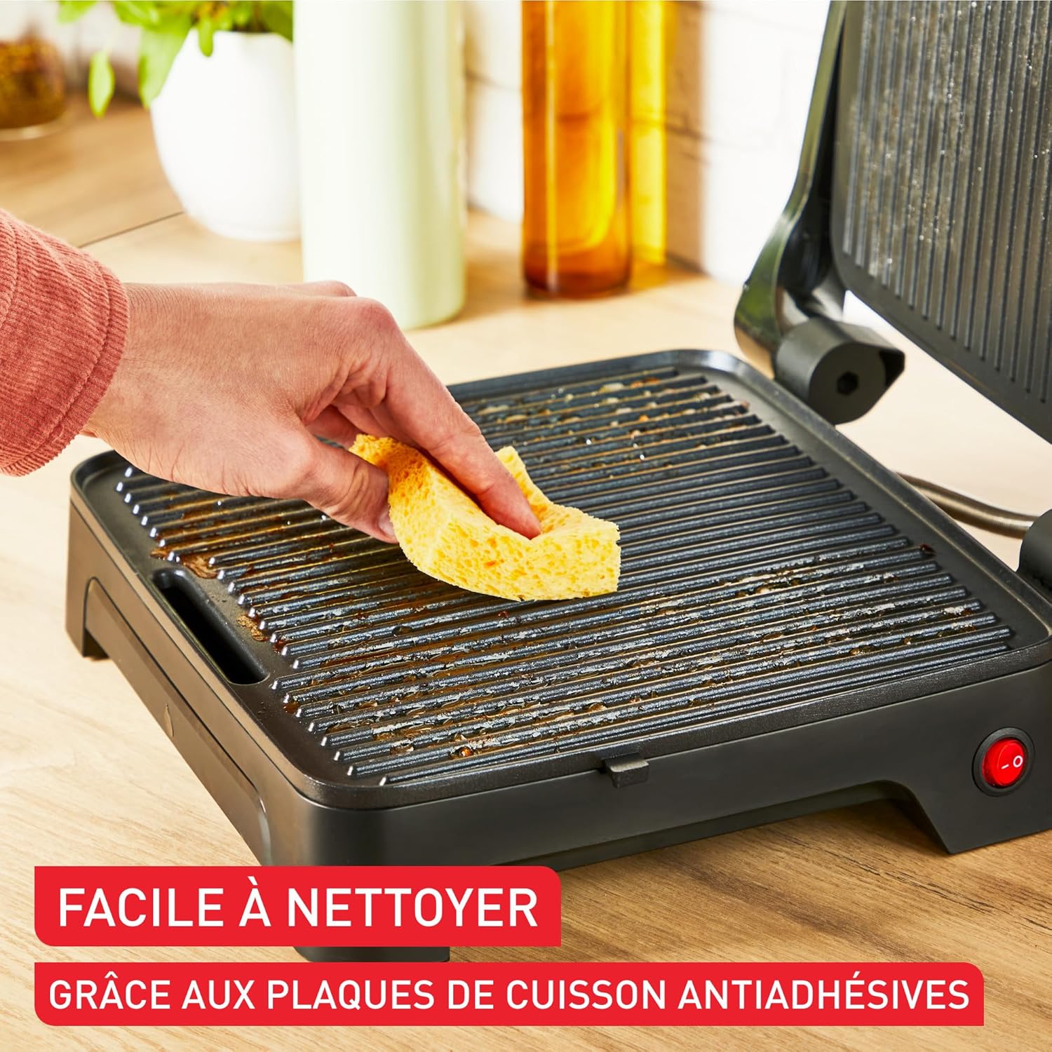 Tefal - Inicio (GC271810) - grande plaque, 2000W, chauffe rapide
