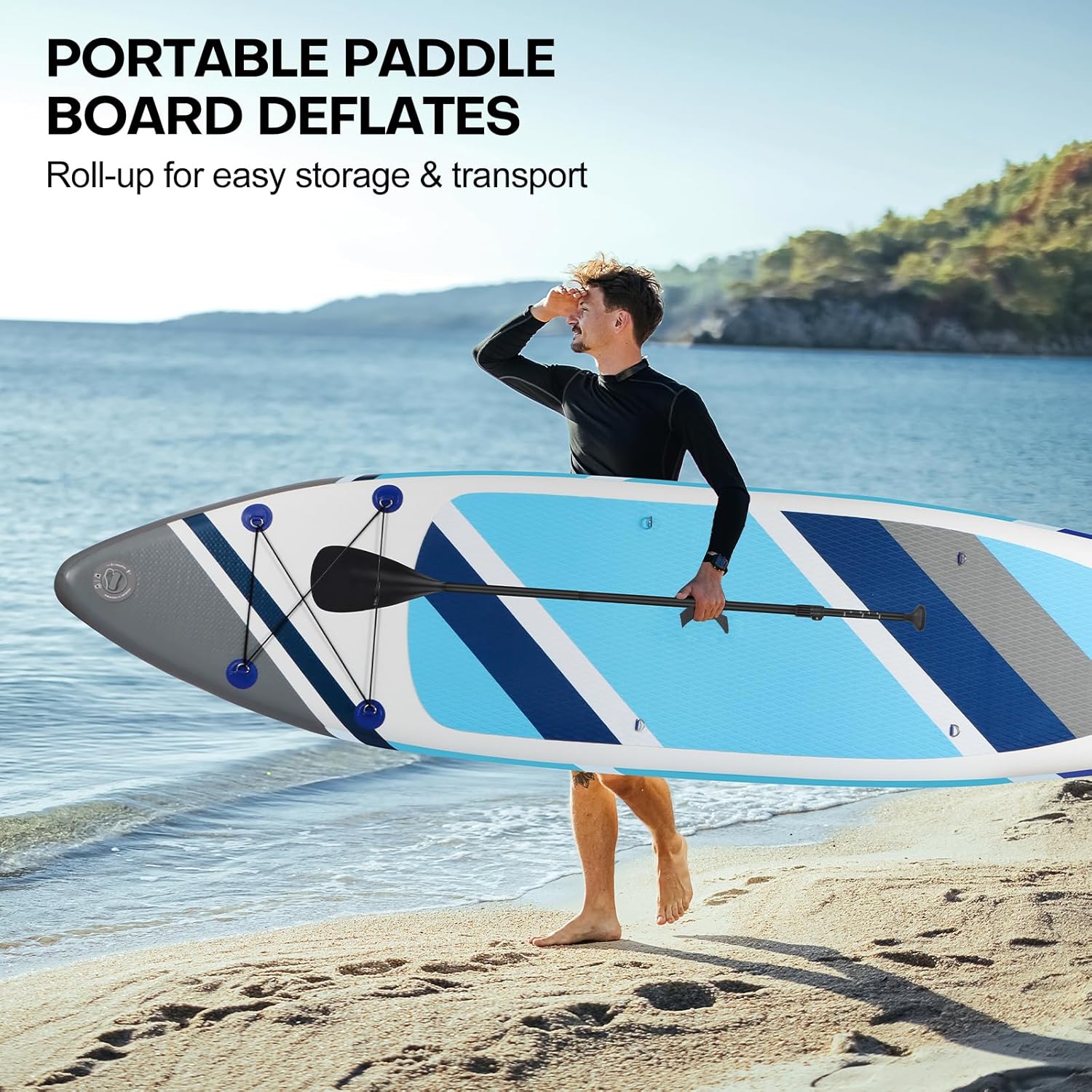 Panana - Stand Up Paddle gonflable - légère, antidérapante, réglable