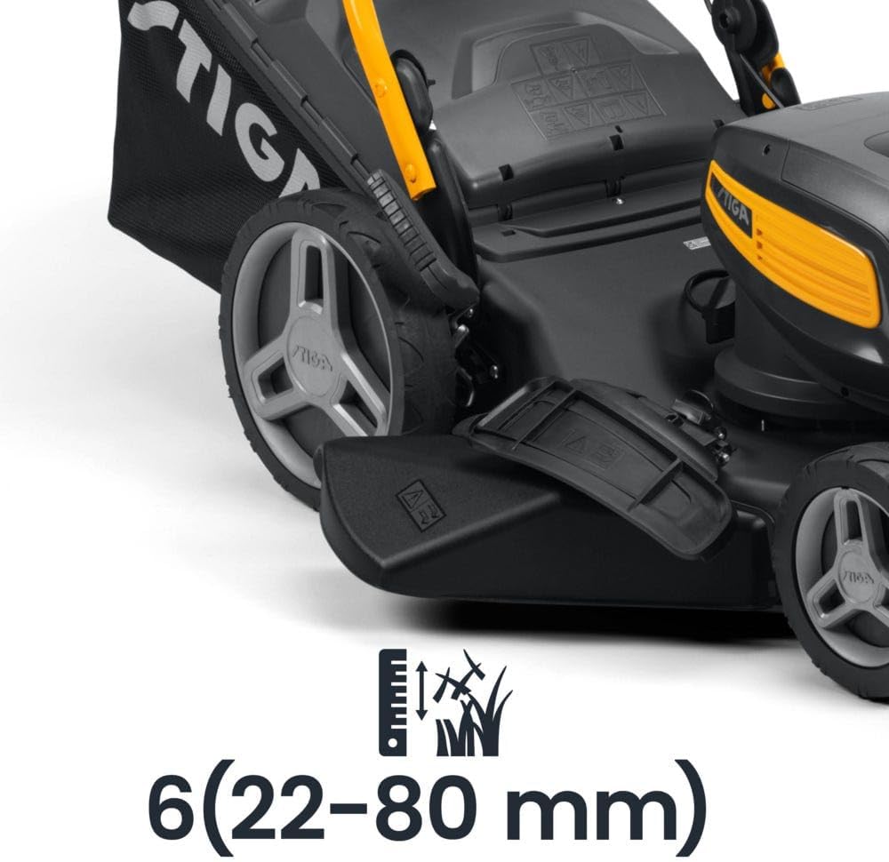 STIGA - Combi 753e V Kit - 51 cm - tondeuse batterie 48V, 1,5KW, 2x7.5Ah