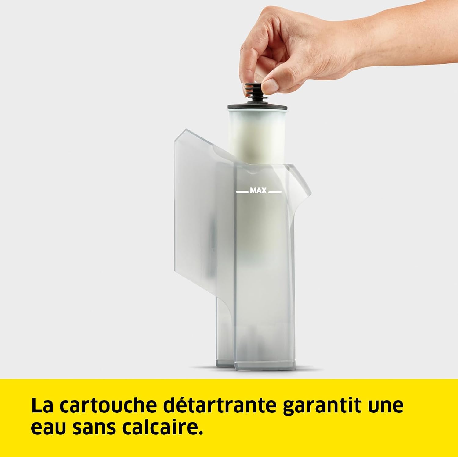 Kärcher Nettoyeur Vapeur SC 2 Upright, Préchauffage : 30 s, Surface : 50 m², Réservoir : 0,4 l, Puissance : 1600 W, avec Buse de Sol EasyFix, Serpillière Microfibres, Cartouche Détartrante