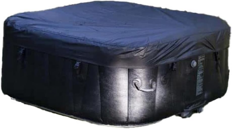 SUNSPA Spa Gonflable Carre lamine 6 Personnes a LED