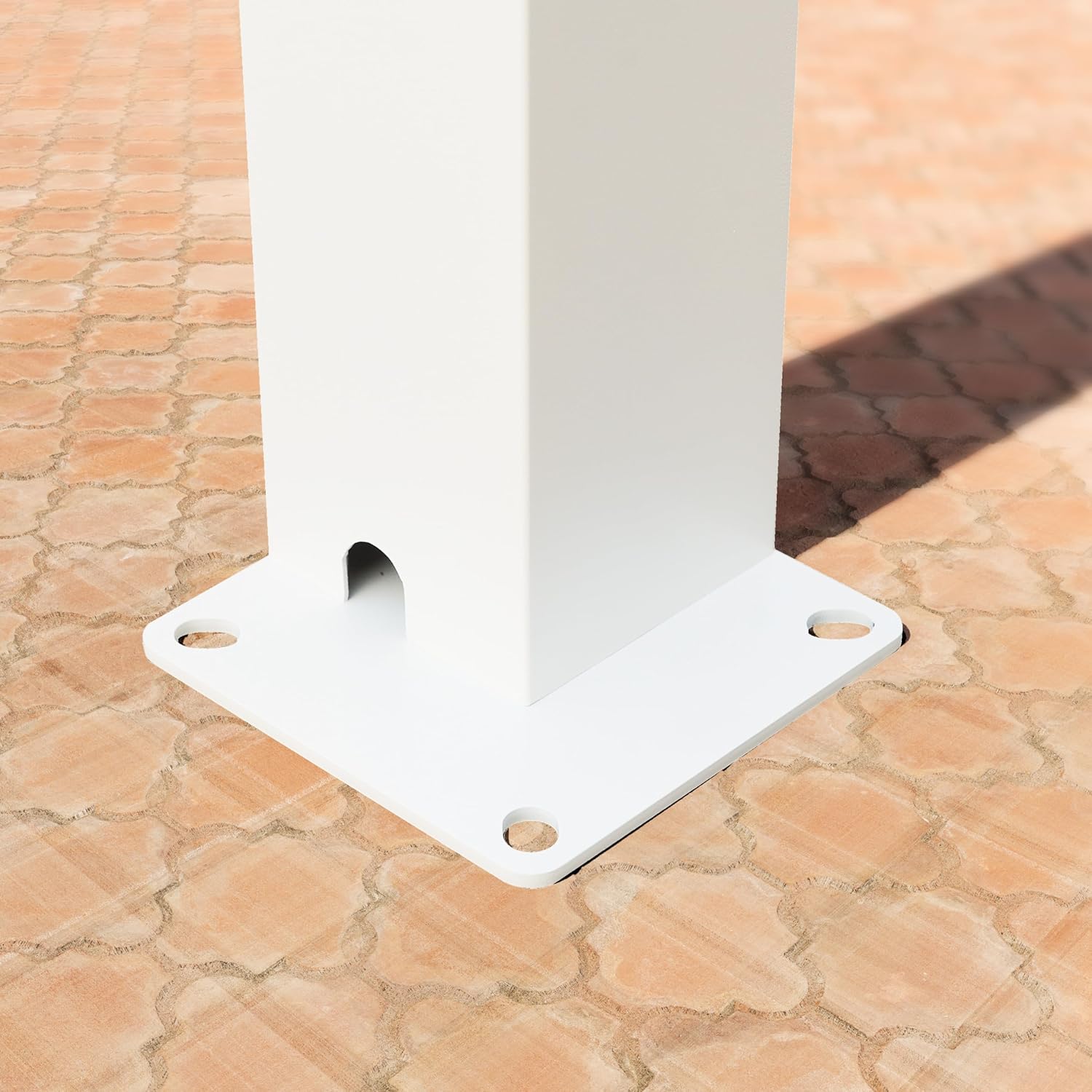 PRIMEYARD - Pergola série acier/aluminium - 3x3m - Lames orientables