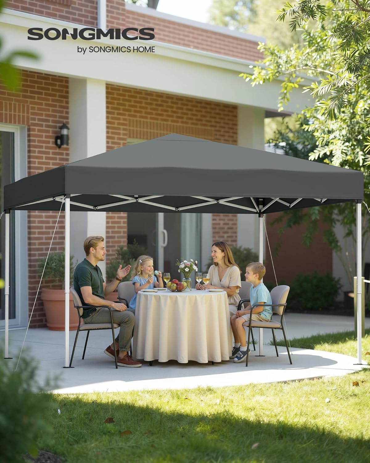 SONGMICS - tonnelle pliante - 3x3 m - résistante, solaire, portable GCT102GZ01
