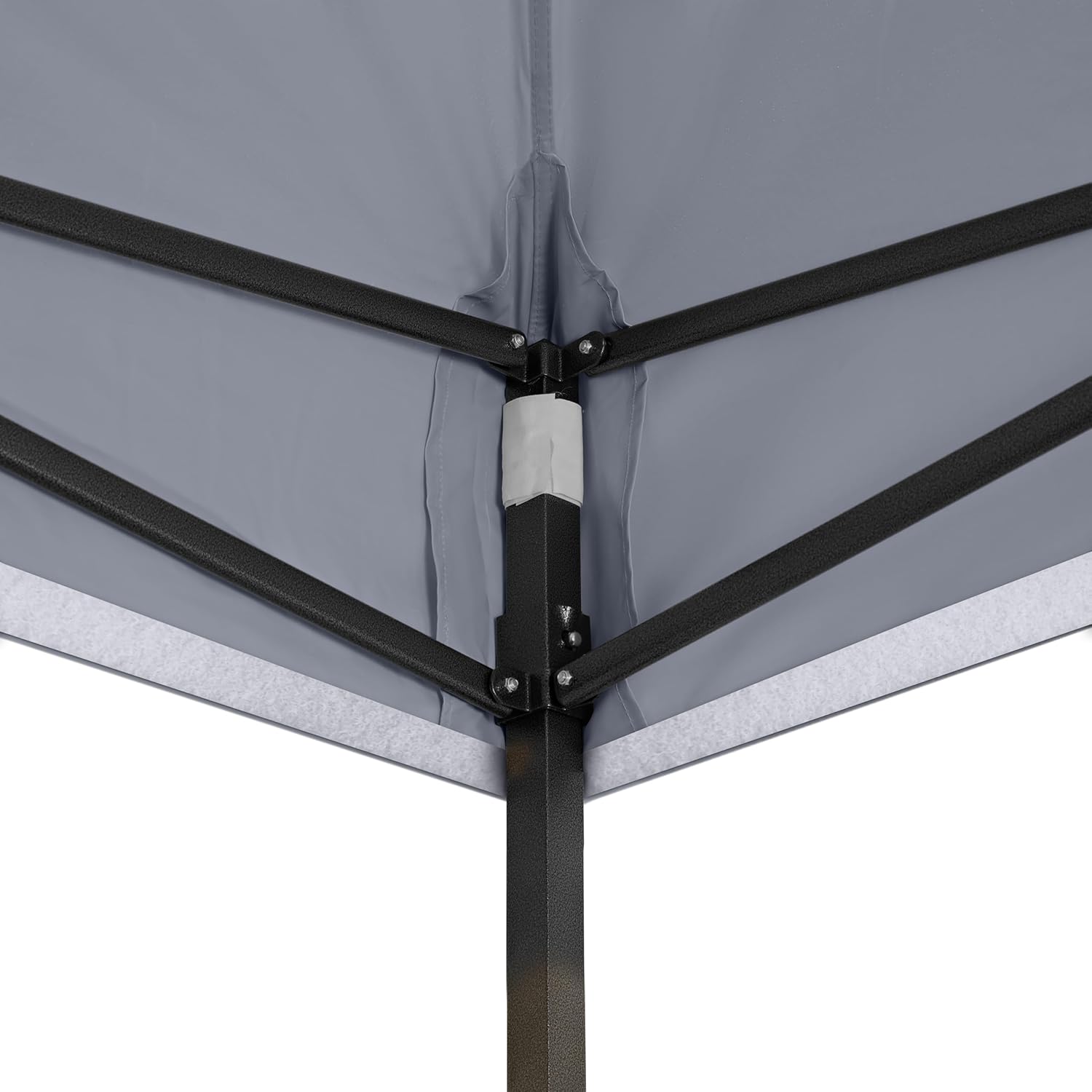 All Seasons Gazebos - Tonnelle série résistante - 3x3m - étanche, gris métallisé