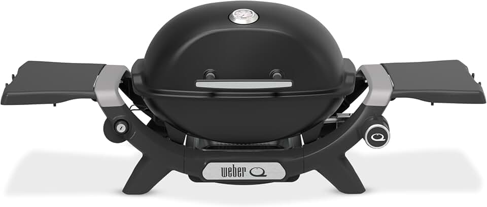 Weber - Q 1200N - barbecue gaz compact, fonte émaillée, allumage électronique
