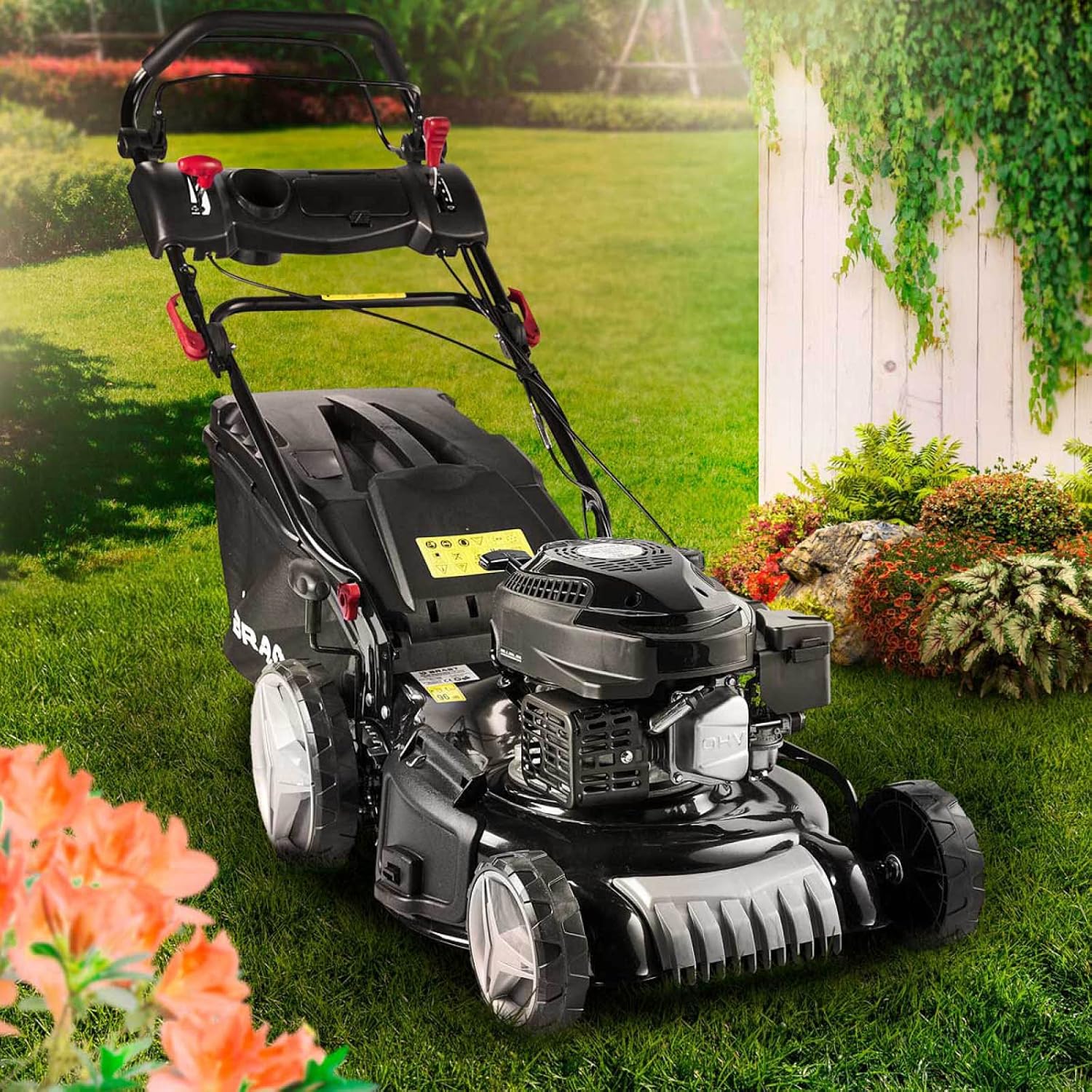BRAST - tondeuse série Speed - 46cm - 3,5kW, mulching, 4en1, moteur 170cc