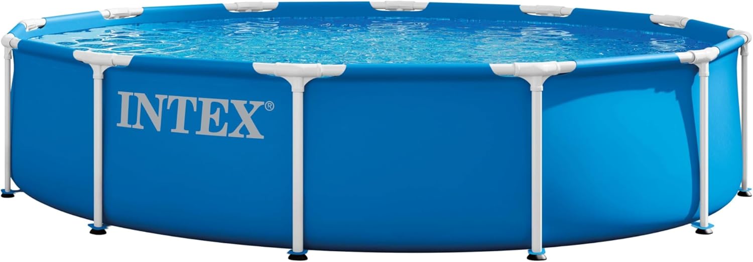 Intex Piscine 28212ND 3,66 m x 76 cm avec Structure métallique Pompe de Filtration Incluse