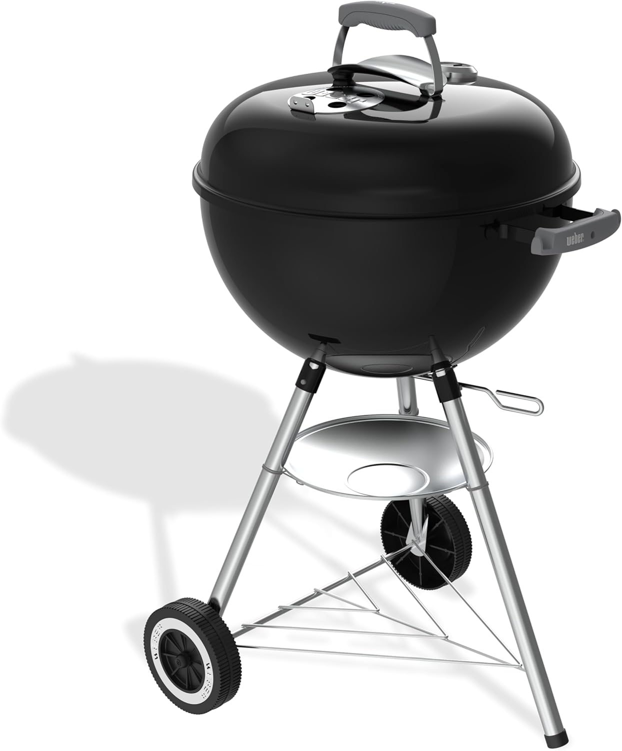 Weber - Original Kettle série - 47 cm - acier émaillé, One-Touch, thermomètre, roulettes