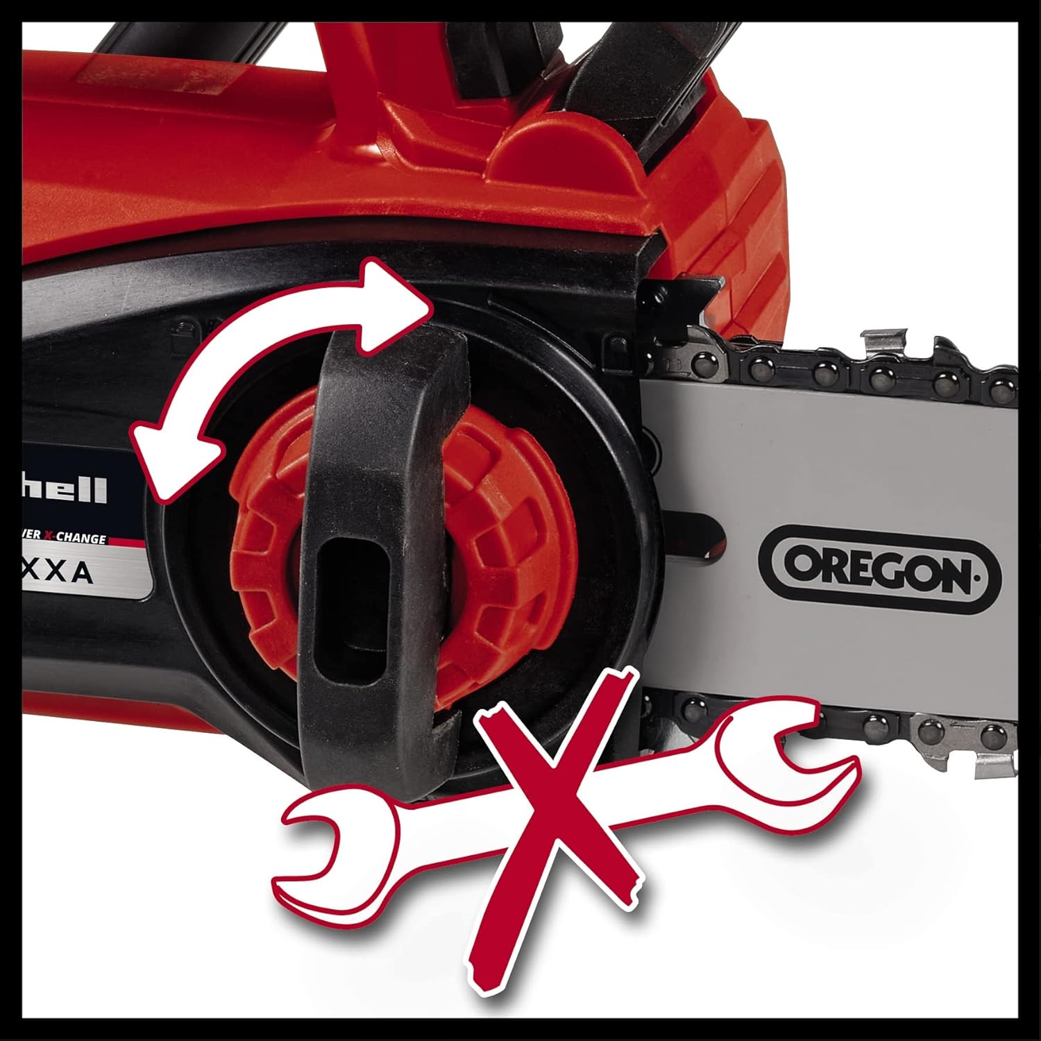 Einhell Professional Elagueuse sans fil FORTEXXA 18/20 TH - Power X-Change (18V, moteur sans charbon, guide-chaîne 30 cm, régime max 4 300 tr/min) Livré avec 1 Batterie 3,0Ah et Chargeur