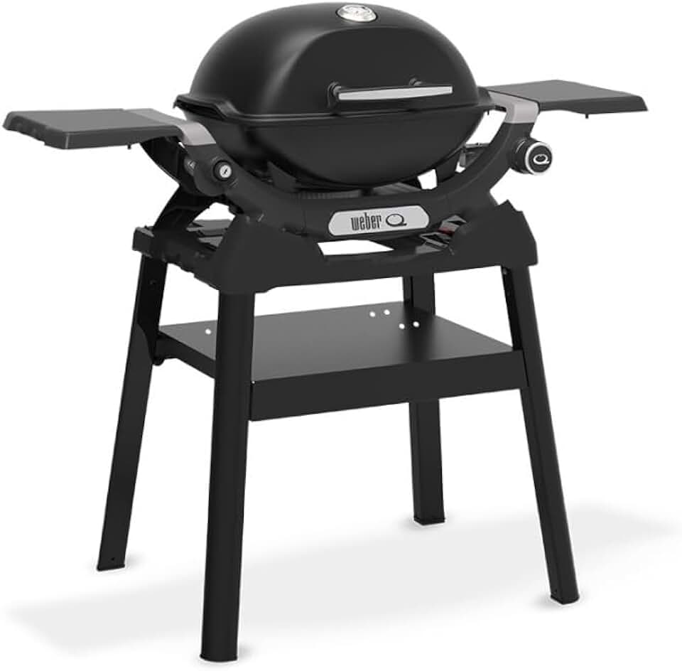 Weber - Q 1200N série - compact, gaz, pied inclus, coloris noir