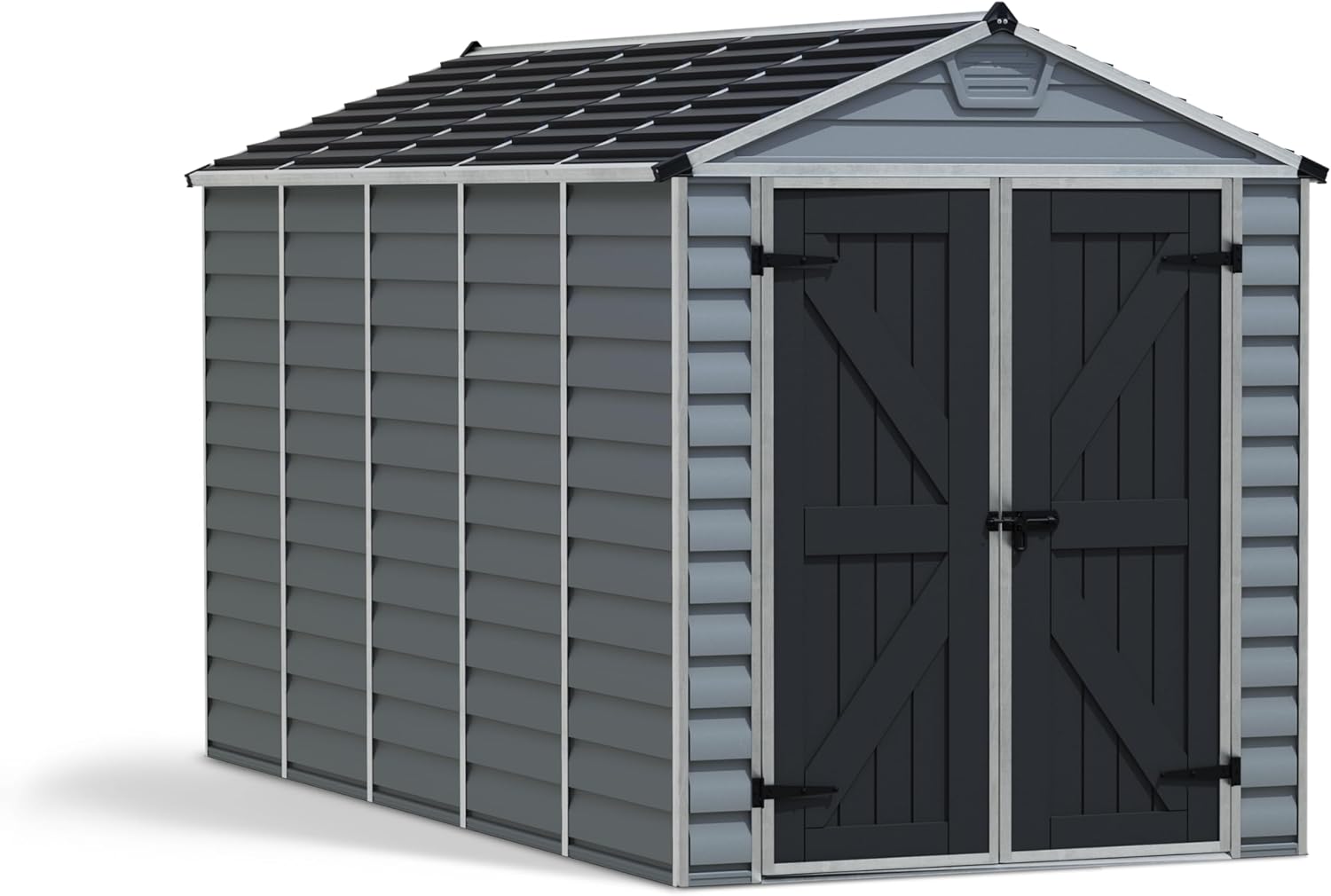 Canopia - Skylight - 7m² - aluminium, polycarbonate gris