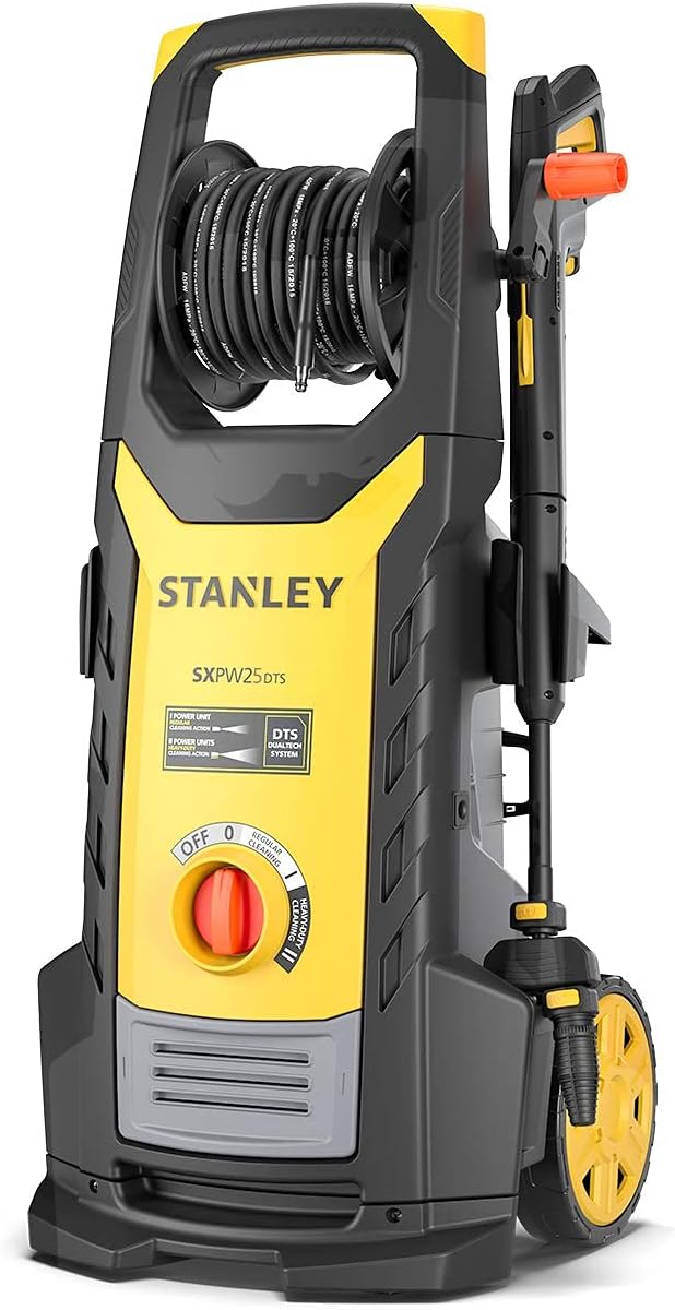 Stanley - SXPW25DTSE Nettoyeur haute pression 2500W, 150 bars, 810 l/h